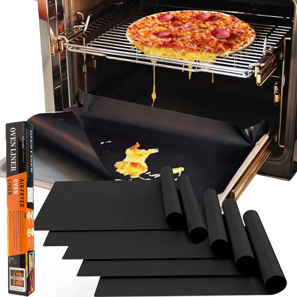 Super Kitchen Baking Mat - شواء الحصير فرن أسفل بطانات قابلة