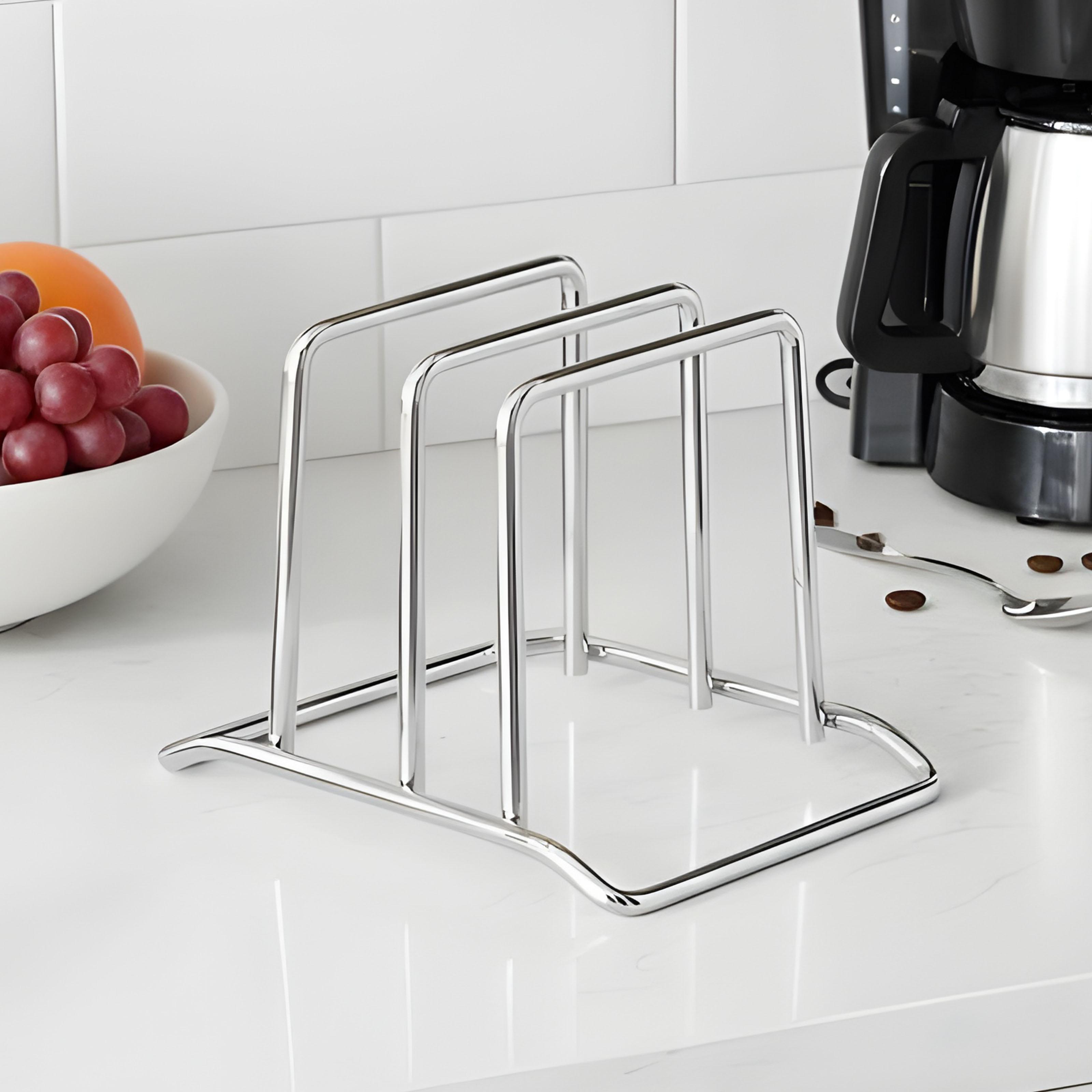 حامل لوح التقطيع من الفولاذ ال - مراجعة Kitchen Baking Pantry وسعره