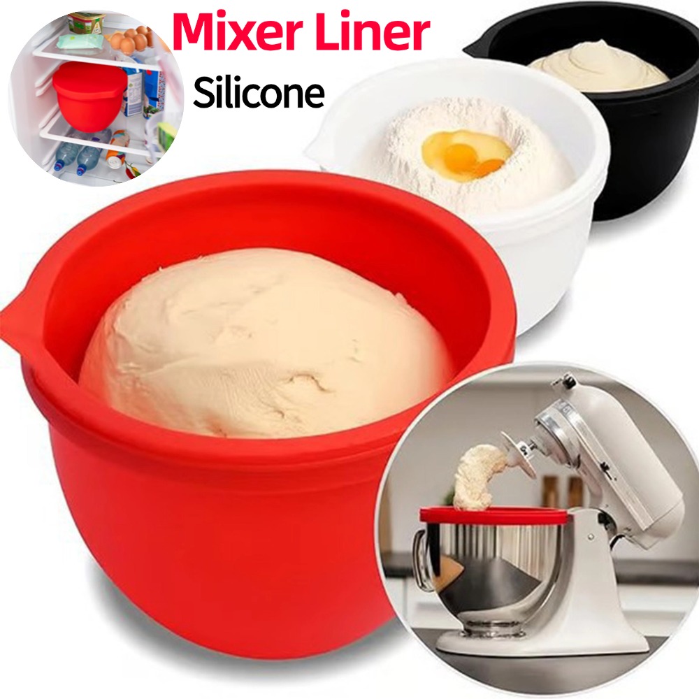 أوعية خلط سيليكون قابلة لإعادة - مراجعة Kitchen Aid Baking Mixer وسعره