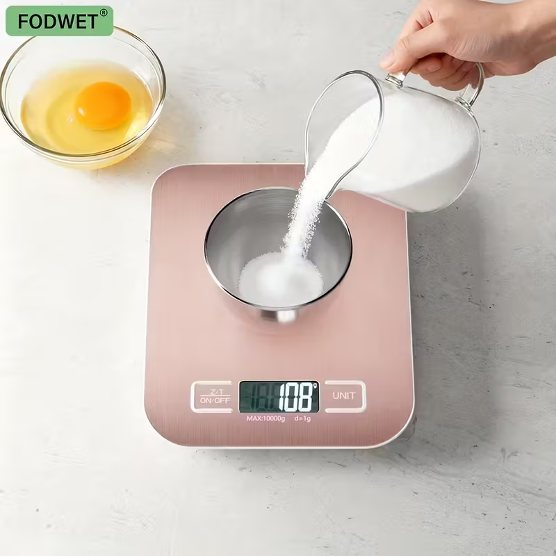 ميزان مطبخ وردي بسعة 10 كجم/1  - مراجعة Kitchen Baking Scale وسعره