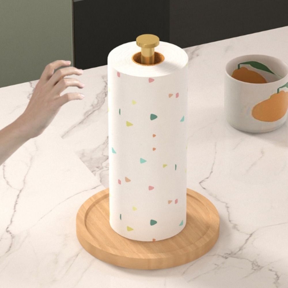 حامل ورق المطبخ الخشبي العصري  - مراجعة Kitchen Baking Paper Holder وسعره