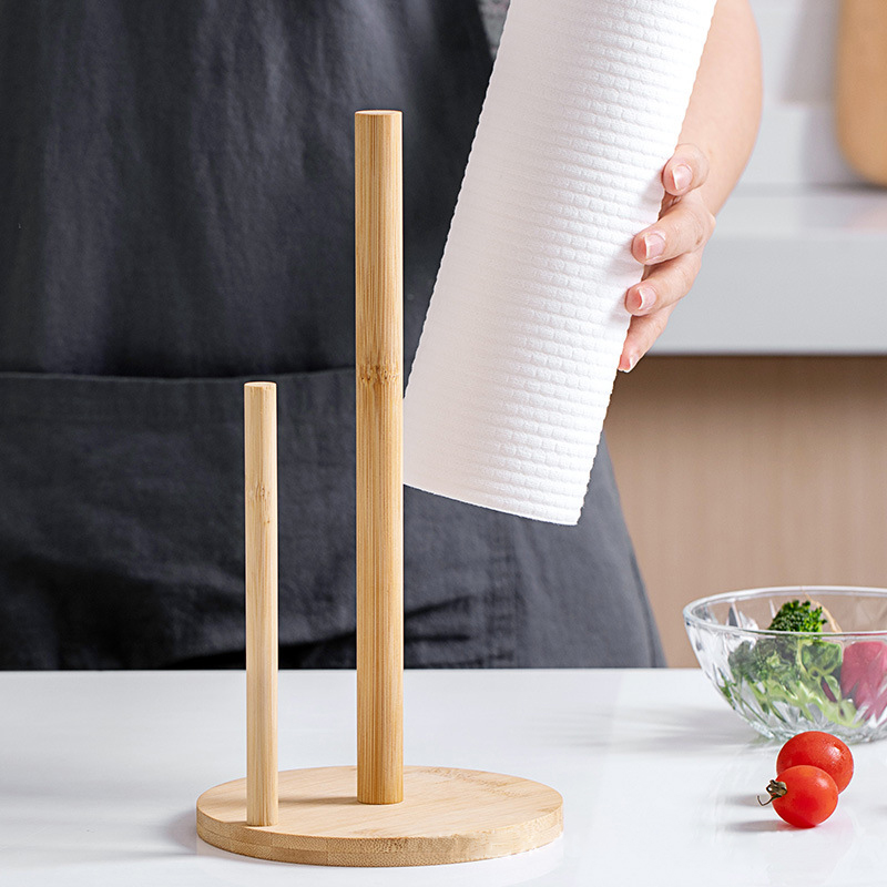 حامل مناديل ورقية خشبي عصري لل - مراجعة Kitchen Baking Paper Holder وسعره