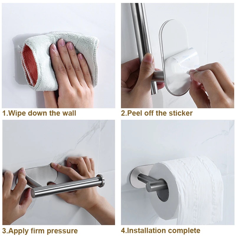 حامل مناديل ورقية من الفولاذ ا - مراجعة Kitchen Baking Paper Holder وسعره