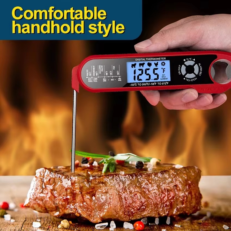 ميزان حرارة رقمي للحوم بمجس مز - مراجعة Kitchen Baking Utensil وسعره