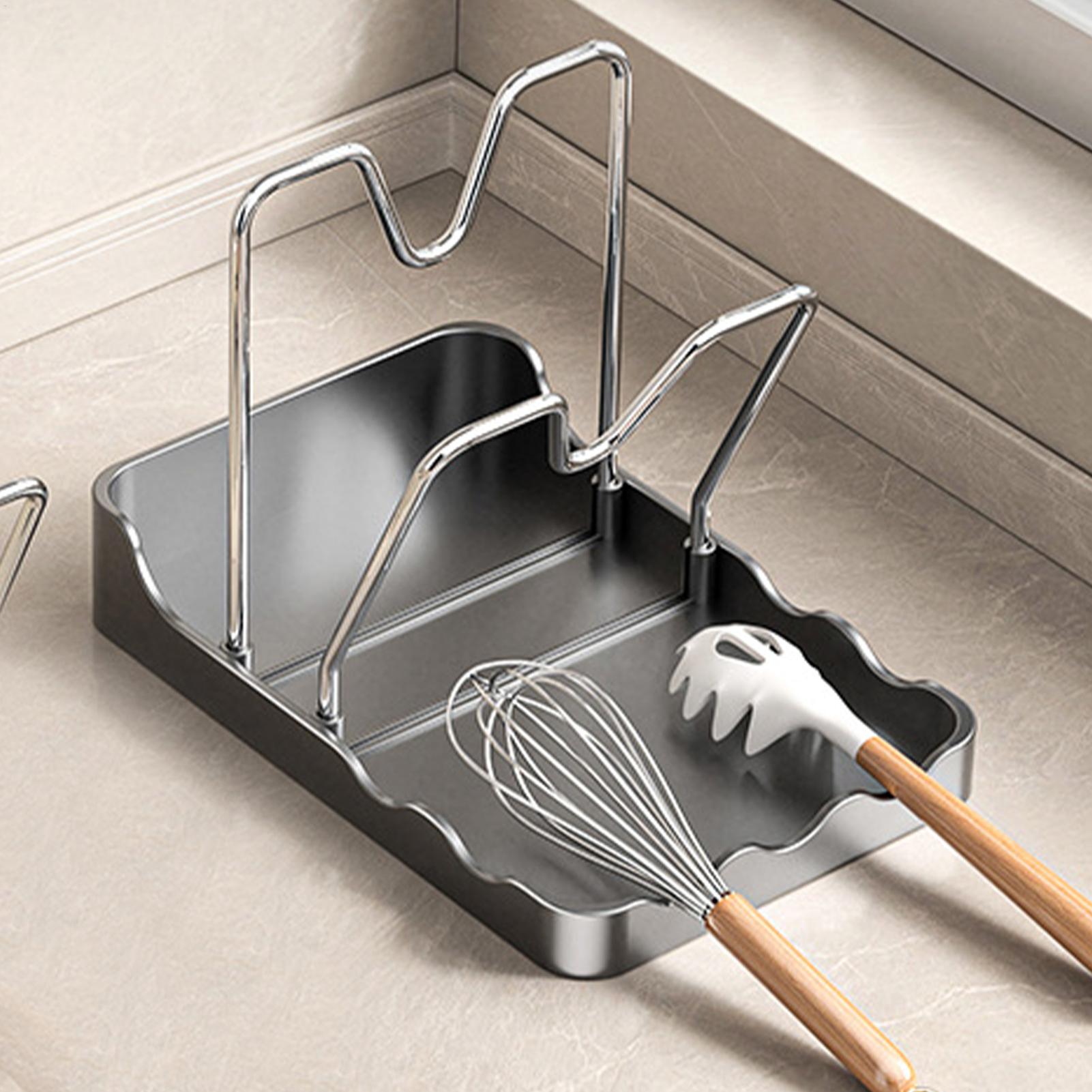 منظم أغطية الأواني، حامل عمودي - مراجعة Kitchen Baking Pantry وسعره