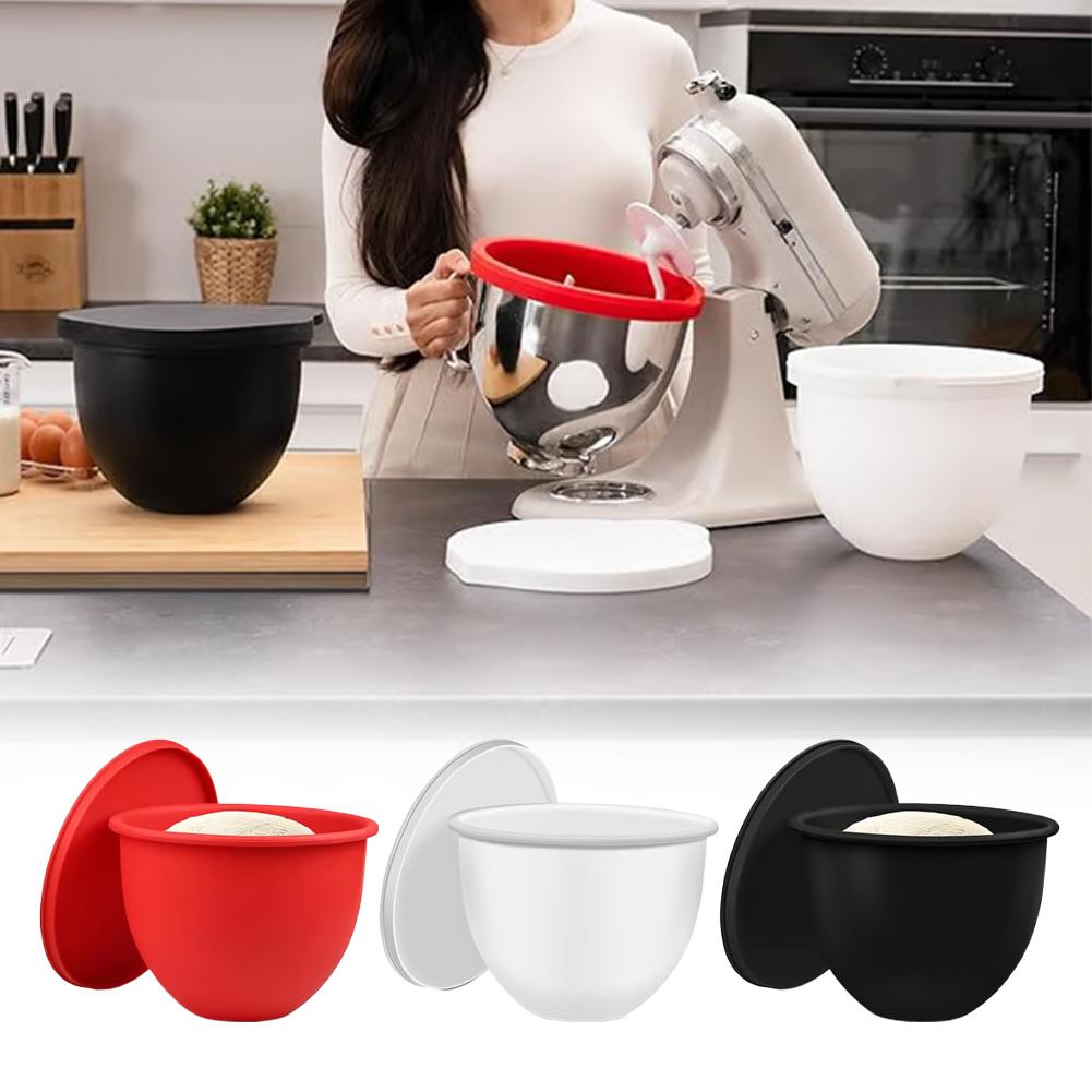 بطانة وعاء من السيليكون مع أغط - مراجعة Kitchen Aid Baking Mixer وسعره