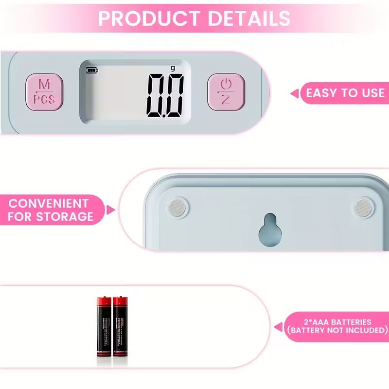 ميزان مطبخ رقمي، مزود بشاشة LC - مراجعة Kitchen Baking Scale وسعره